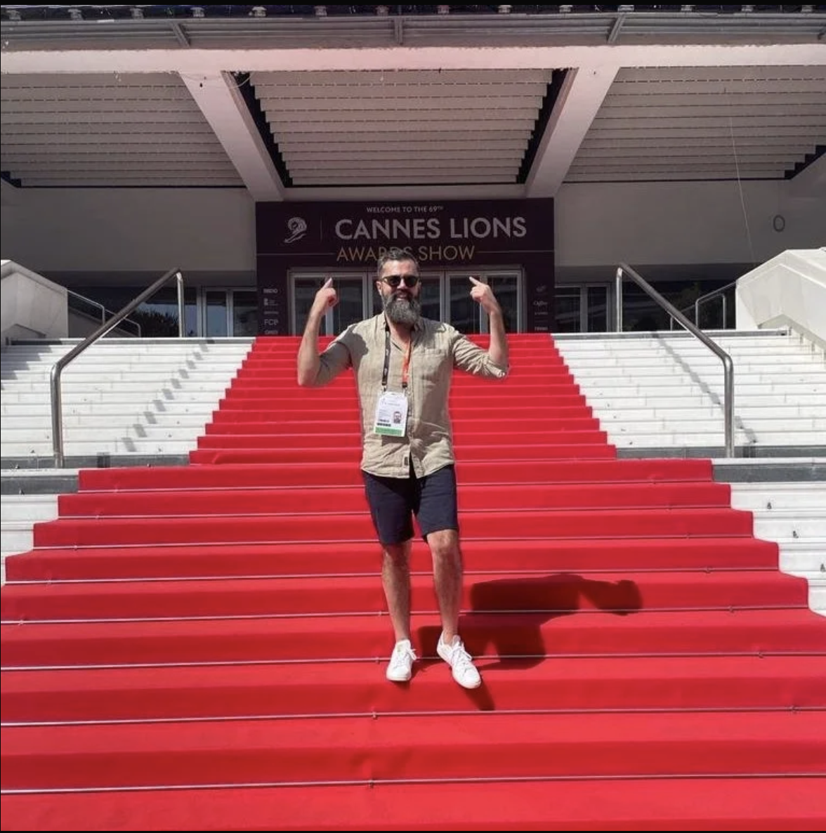 Brendan Willenberg at Cannes Lions
